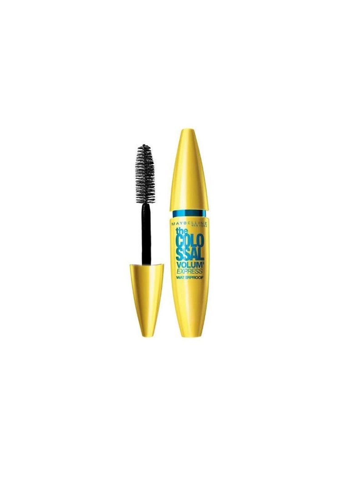 Maybelline Waterproof Mascara 10 ml.- Glam Black.