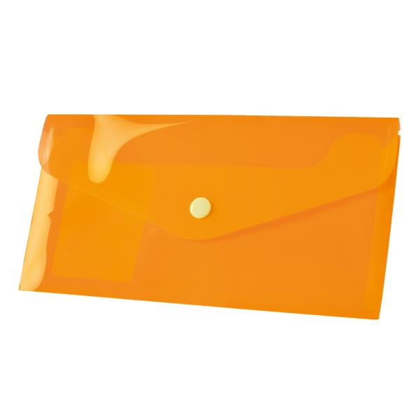 Tetis Documentmap Oranje met Sluiting