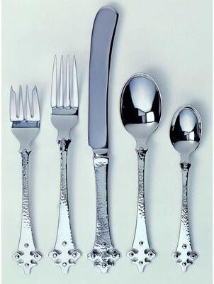 Ginkgo International 'Crusader' 5-piece Place Setting Set
