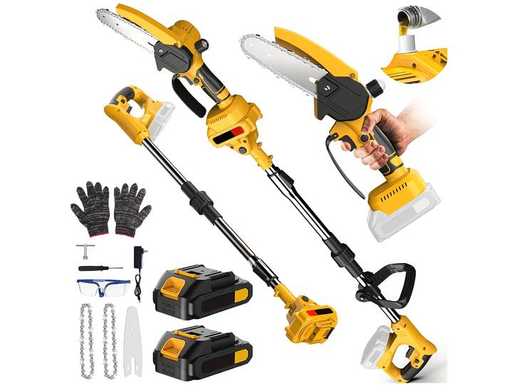 Makita – tronçonneuse électrique à pôle télescopique sans balais, scie à chaîne à branches hautes, outil électrique pour le travail du bois et le jardin, 18V B