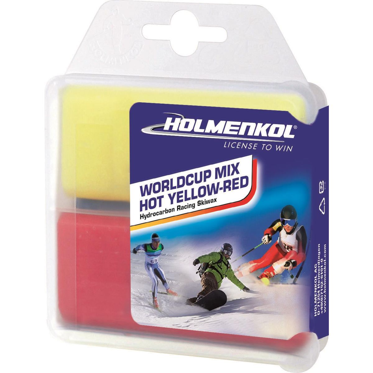 Holmenkol Basewax Mix Hot Alpha-beta 2x35g 24128