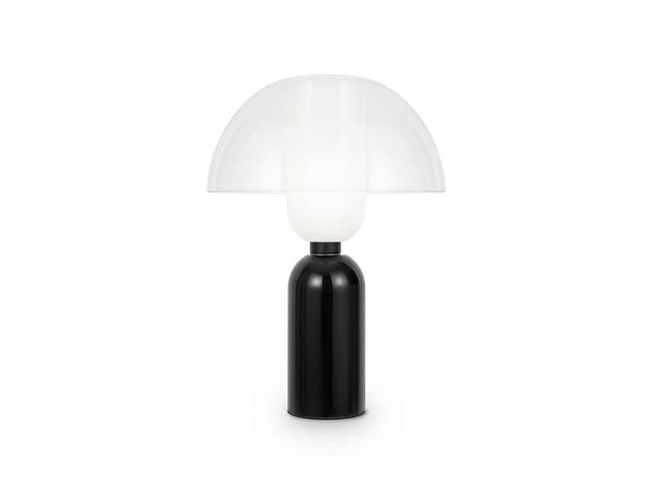 Maytoni Tischleuchte Memory, Schwarz, Transparent, Metall, Keramik, 42.5 cm, CE, gleichmäßige Lichtverteilung, Lampen & Leuchten, Innenbeleuchtung, Tischlampen, Tischlampen