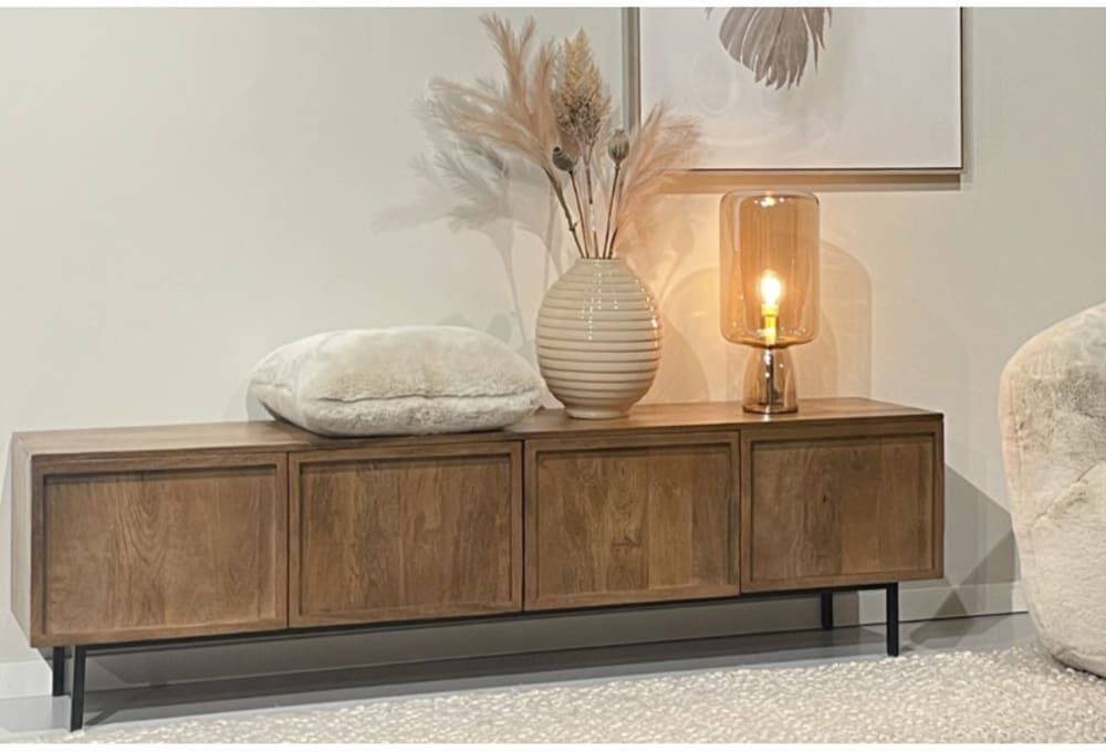 Moloo Mueble tv 180 cm en madera maciza