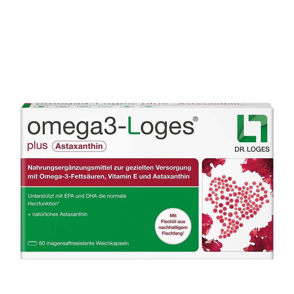 Omega3-Loges plus Kapseln 60 St