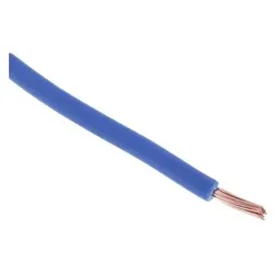 RS PRO, Kabelleitung, Einzeladerleitung 0,5 mm2, 22 AWG 100m Blau (100 m)