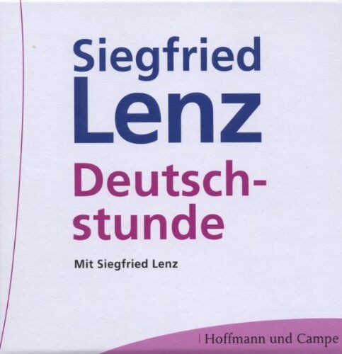 Siegfried Lenz - Deutschstunde. 16 CDs - Preis vom 11.10.2026 15:43:13 h