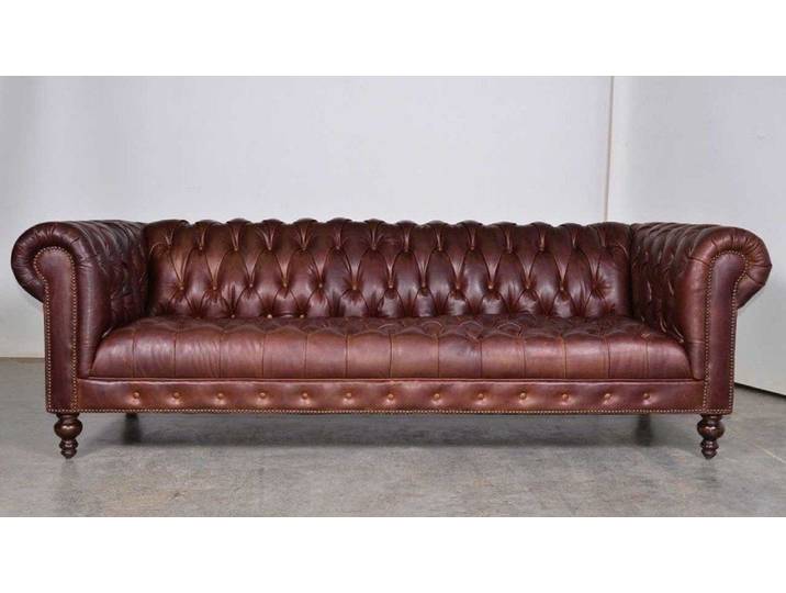 JVmoebel Sofa Chesterfield Sofa aus Leder im Vintage-Stil, Made in Europa