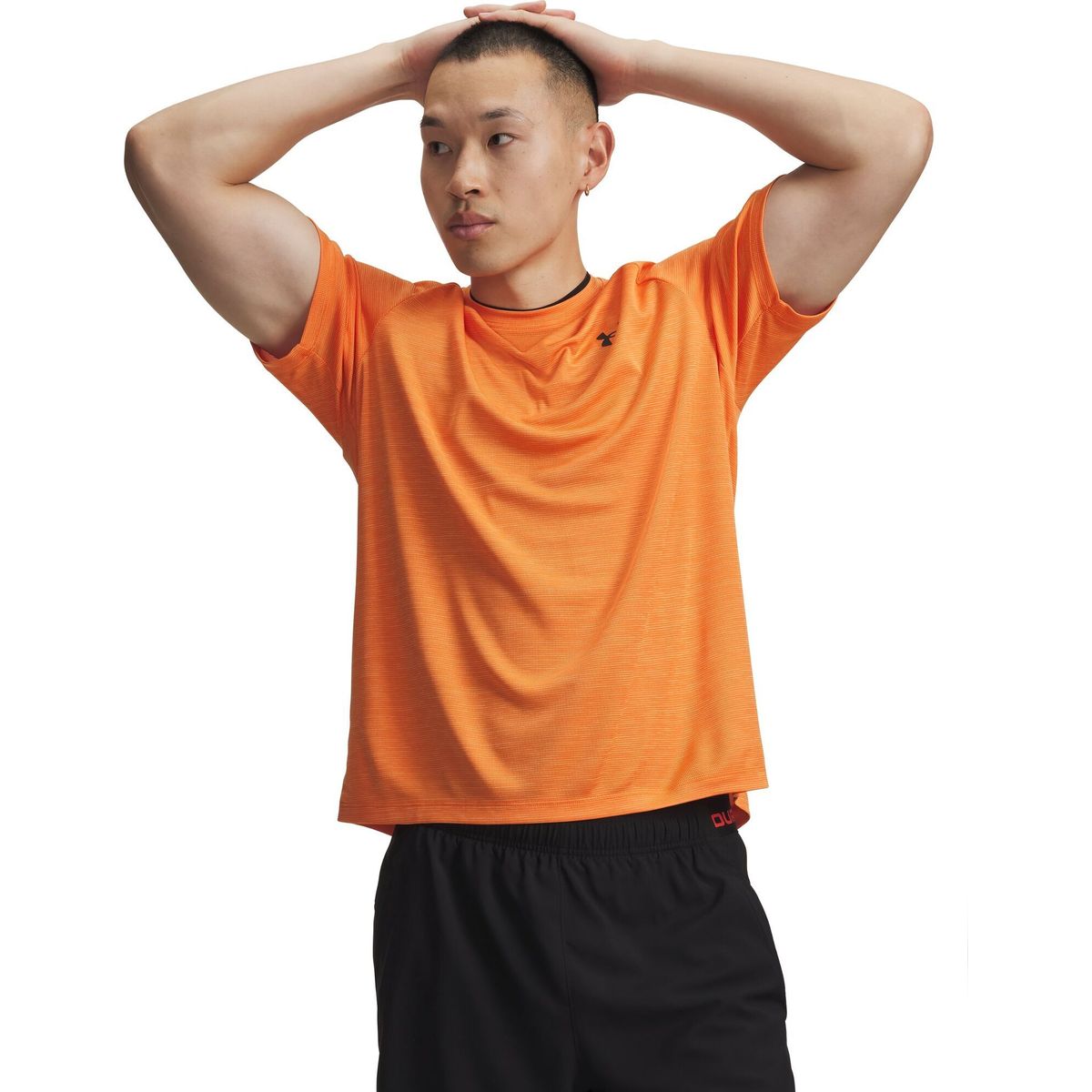 Under Armour Tech Textured SS orange black (808) M 1382796-808-MD