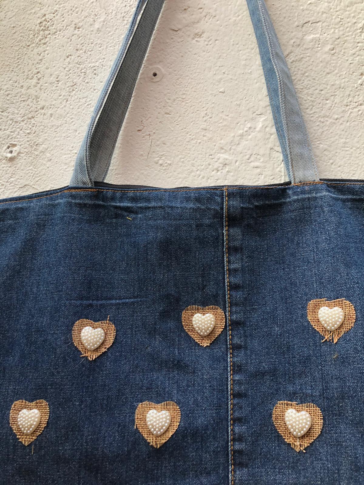 Catrinabycriss BOLSO SHOPPING EN DENIM
