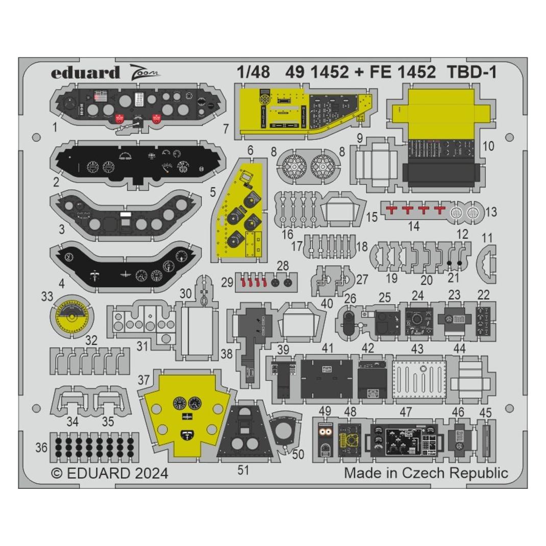 Eduard Tbd-1 Hobby Boss (FE1452)