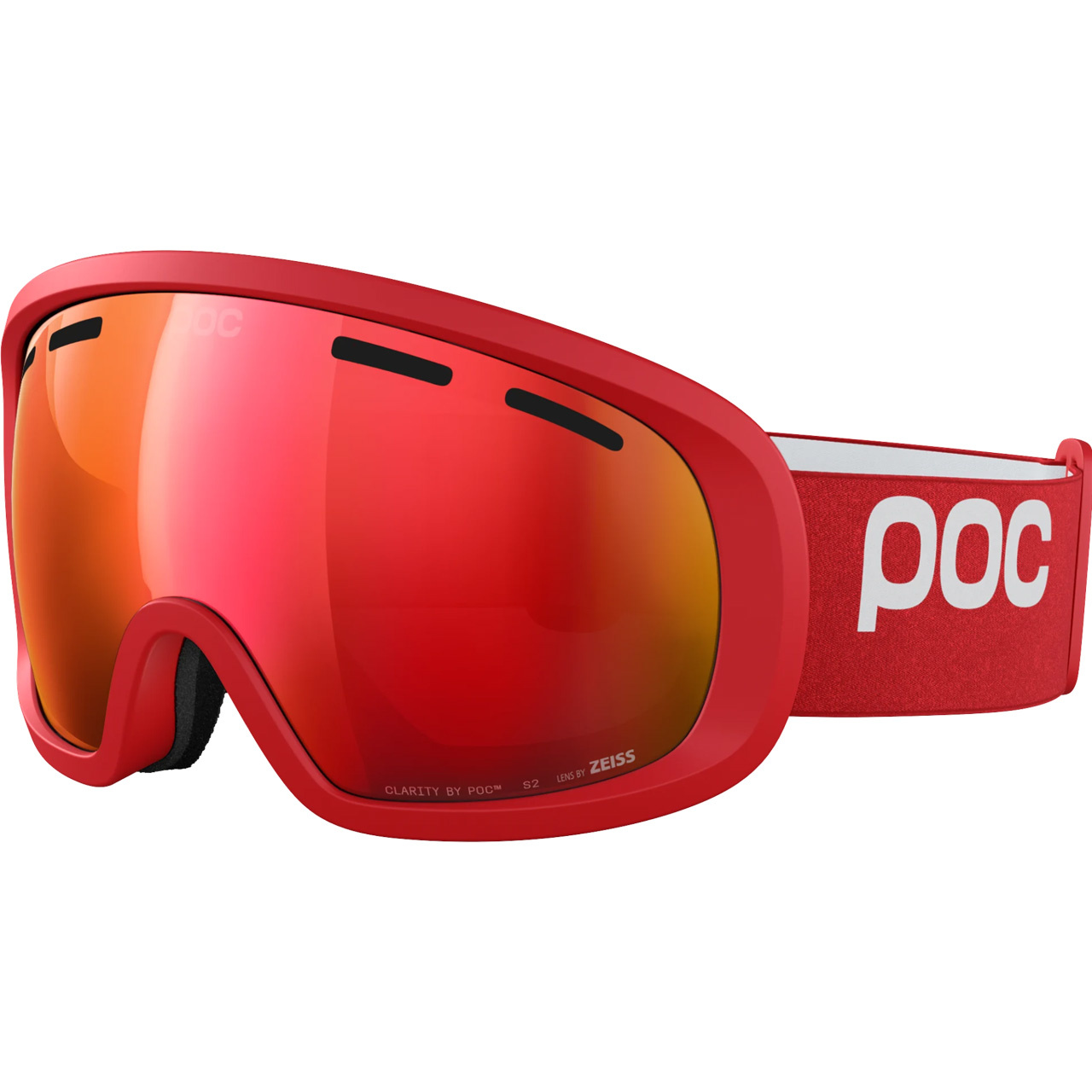 POC Fovea Mid prismane red/partly sunny red