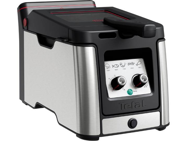 Tefal Fritteuse FR600D Clear Duo, 2000 W, aktives Filtersystem, Thermostat, Timer, FR600D