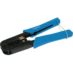 LOGILINK WZ0033 - Crimpzange für RJ45 8P8C Steckverbinder, mit Abschneider