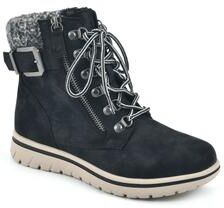 Women's Hearty Boot by Cliffs in Black Fabric (Size 9 M)