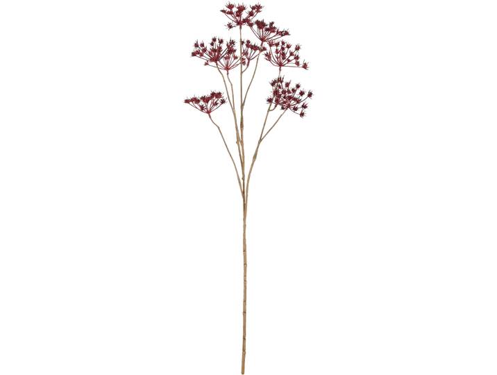 Kunstblume Natural & Feminine Glamour dunkelrot Kunststoff H 76 cm - Kunstblume