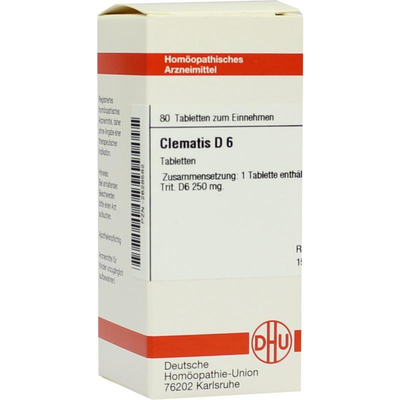 DHU-Arzneimittel GmbH & Co. KG CLEMATIS D 6 Tabletten 80 St 02628582