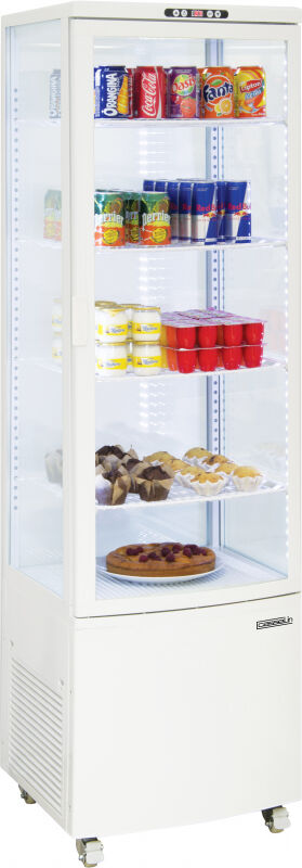 Casselin Vetrina Refrigerata Positiva 235 l Bianca