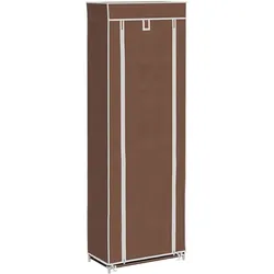 vidaXL Schuhschrank Schuhregal 8 Schicht 57 x29 x162 cm Braun