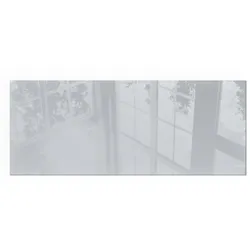 GLASPLATTE für Kamin 125x50 cm