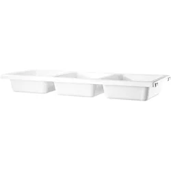 String System Aufbewahrungseinsatz Bowl Shelf Weiß