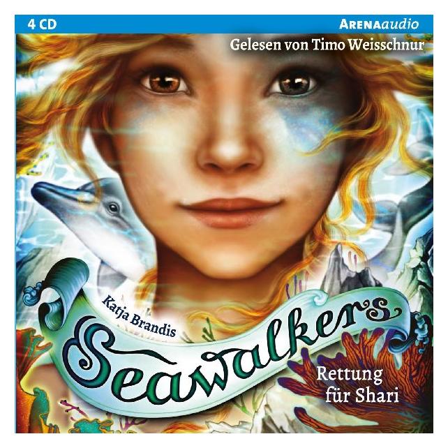 Arena Seawalkers (2). Rettung für Shari (Katja Brandis, Timo Weisschnur, Deutsch) (401-24125-8)