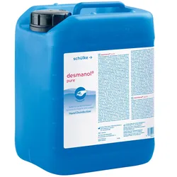 Schülke | desmanol pure | Händedesinfektion | 5 l Kanister | farblos