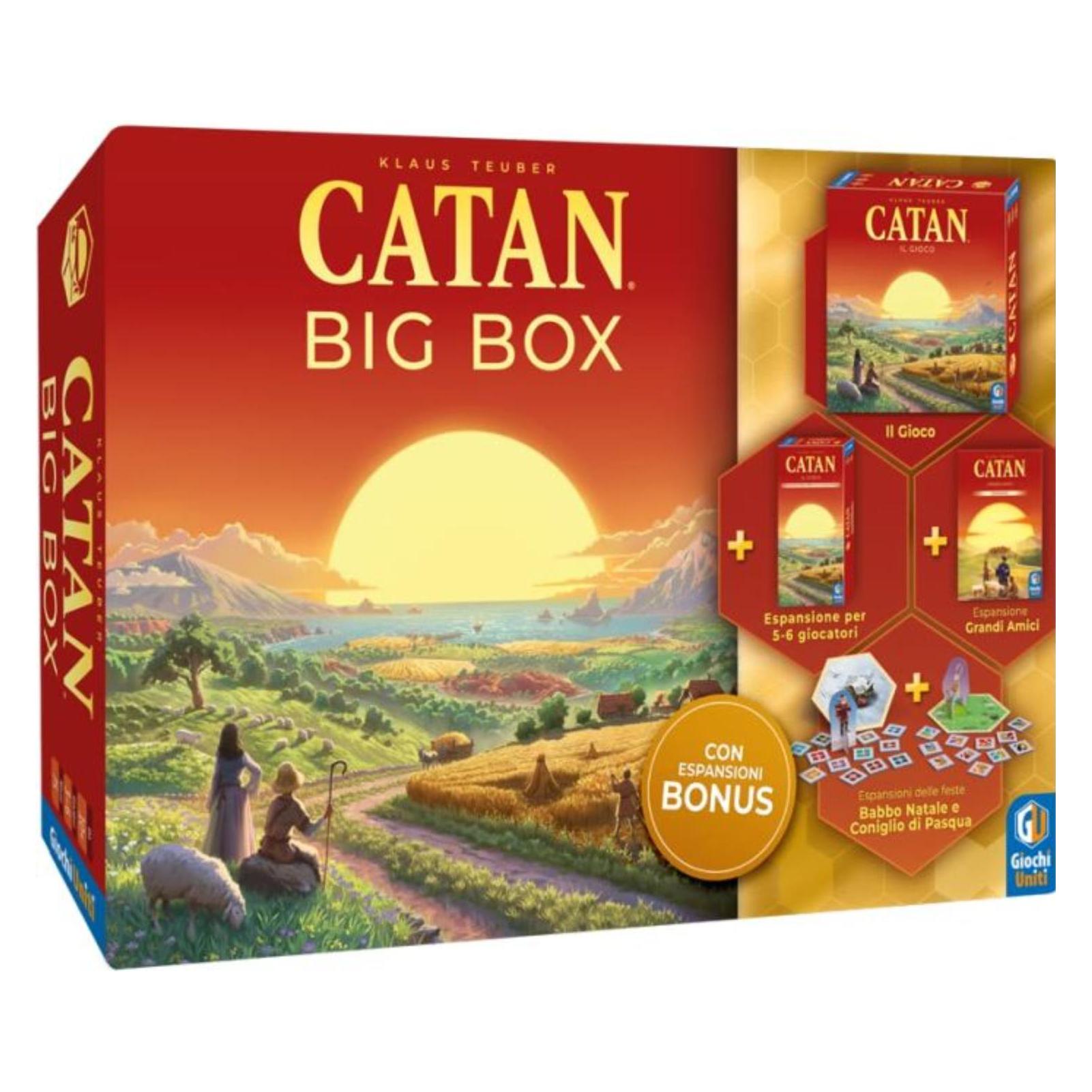 Giochi uniti Catan Relaunch: Big Box (Italienisch, 2 - 6 Spieler) (65581283)