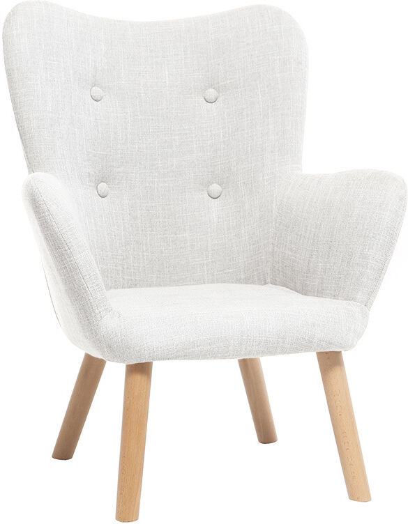 Miliboo Design-Kindersessel Hellgrau BABY BRISTOL