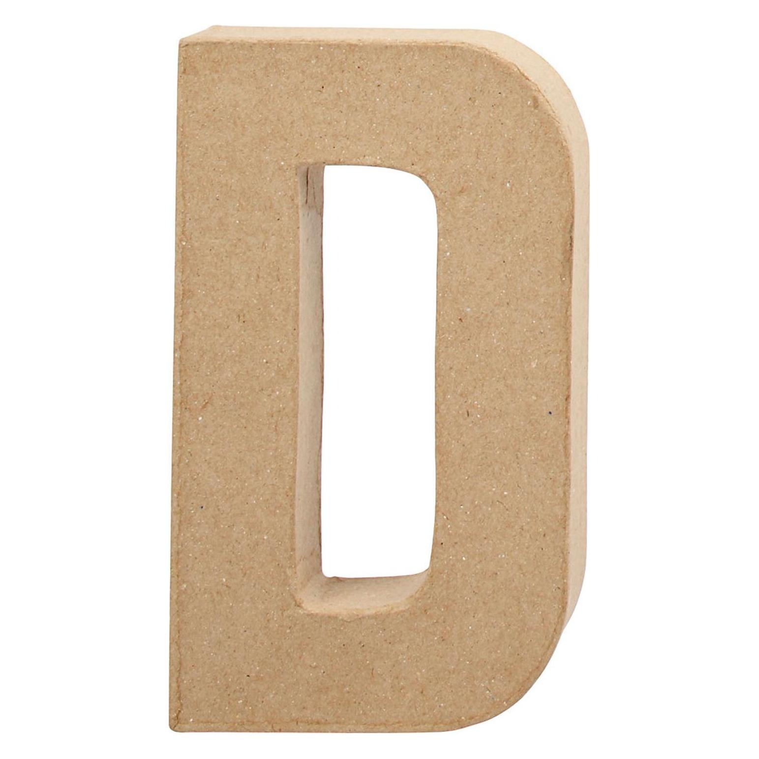 Creativ Company Papp-Buchstabe D 20.2 cm (26603)