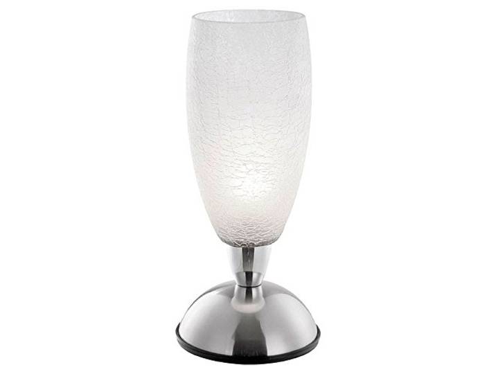 Traditionelle Tischleuchte nickel-matt, chrom Crackle - Globo AURIGA 21921