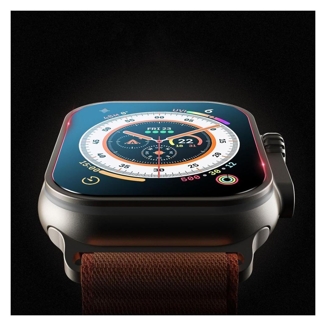 Tech-Protect Easy Set+ Panzerglas 2er-Pack für Apple Watch Ultra 1/2 49 mm - Klar (197251)