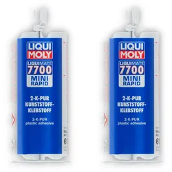 2x Klebstoff LIQUI MOLY 6126 Liquimate 7700 Mini Rapid Kartusche Heißkleber 50 ml