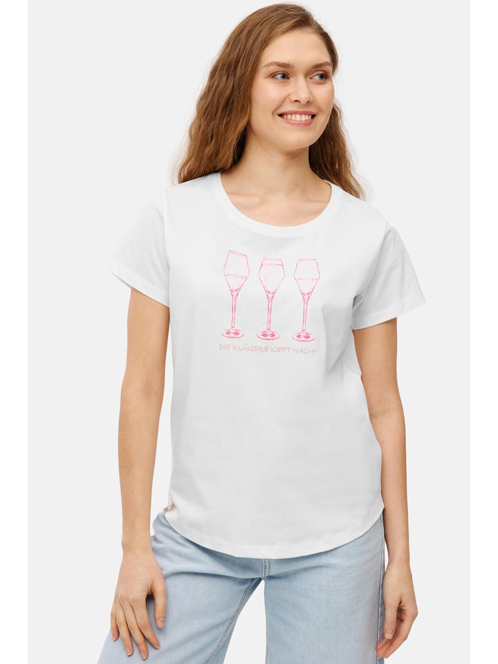 Derbe Shirt in Weiß - XS