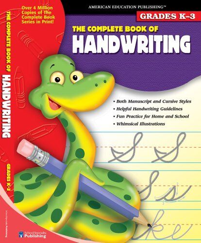American Education Publishing - The Complete Book of Handwriting: Grades K-3 (The Complete Book Series) - Preis vom 11.10.2026 03:10:56 h
