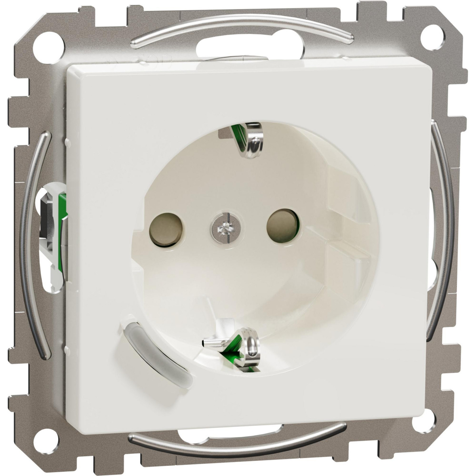 Merten Smart Home Wiser stekker met beveiligingscontact MEG2380-0319 16A