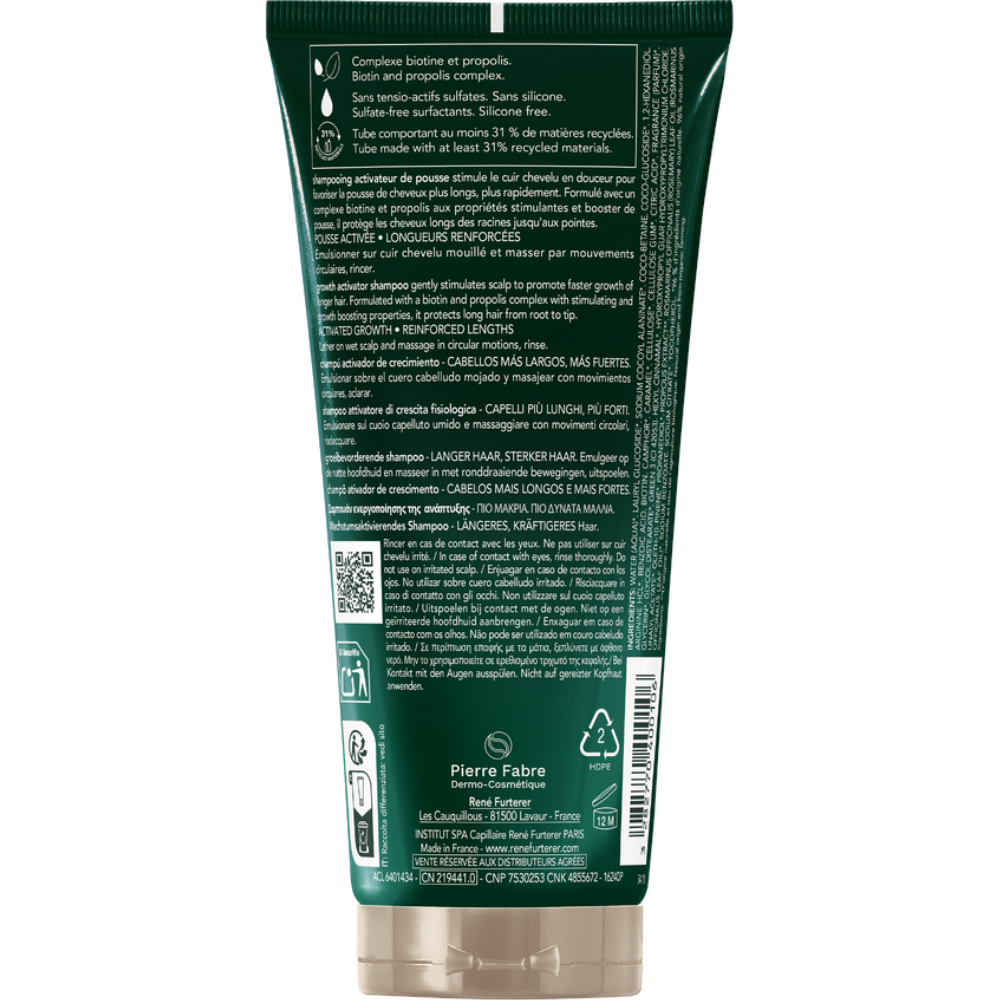 René Furterer Triphasic Active Grow Shampoo Stronger Hair 200mL