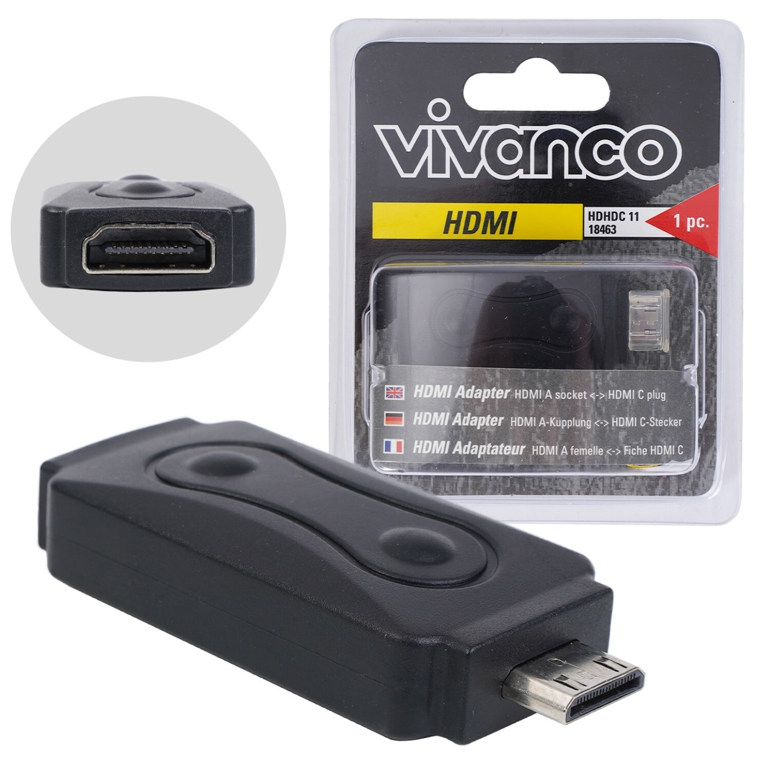 Vivanco HDMI naar Mini-HDMI adapter