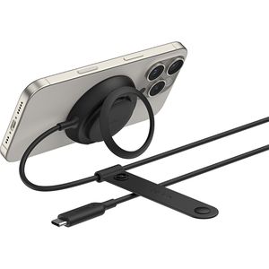 Belkin Ladestation UltraCharge Qi2, magnetisch, schwarz, für Apple iPhone und Airpods, Induktion, 25W