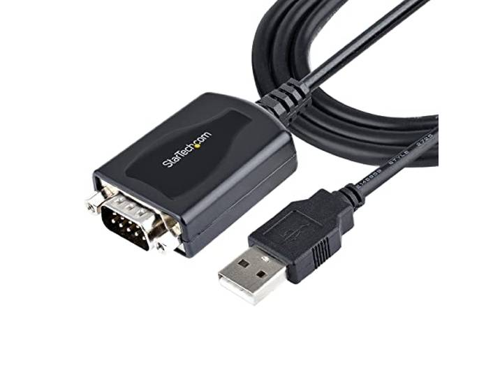 StarTech 1m USB naar Serieel Kabel, Windows/Mac (1P3FPC-USB-SERIAL)