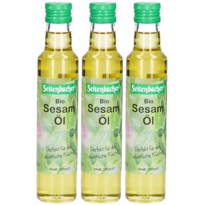 Seitenbacher Bio Sesam Öl x3 3x250 ml