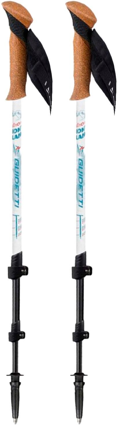 Guidetti  - Région Alu 62-135 cm Mont Blanc - Bâtons de randonnée