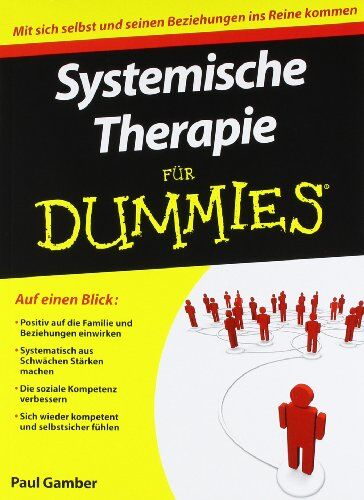 Paul Gamber - Systemische Therapie für Dummies (Fur Dummies) - Preis vom 06.10.2026 07:26:00 h