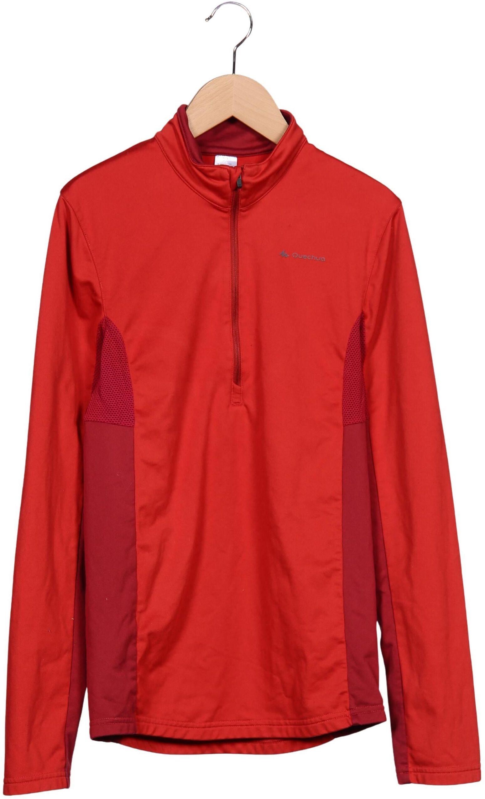 quechua Damen Sweater, Rot, Gr. S, Synthetik / Elasthan - Second Hand