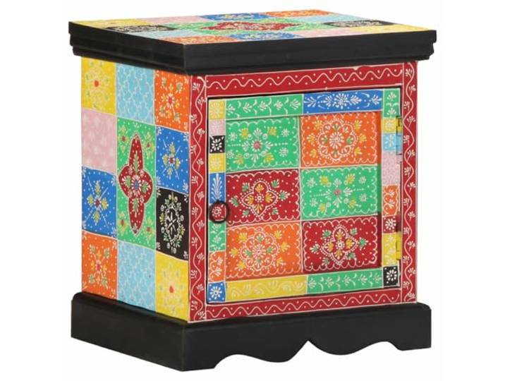 vidaXL Nachtkastje 40x35x45 cm massief mangohout mango