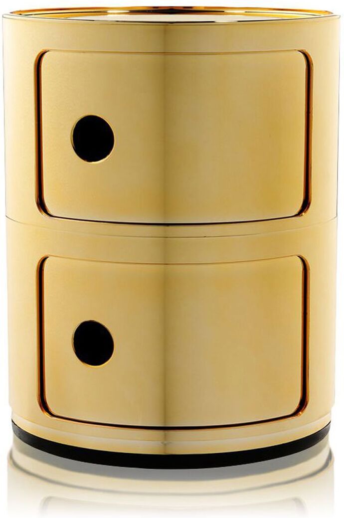 Kartell Componibili 2 Elemente Container (gold metallic) gold metallic