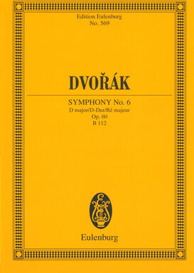 Edition Eulenburg Dvorak Sinfonie Nr. 6 D-Dur
