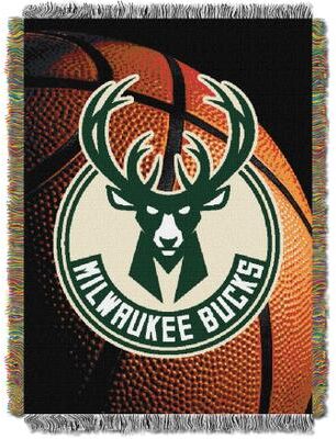 Bucks Photo Real Throw by NBA in Multi