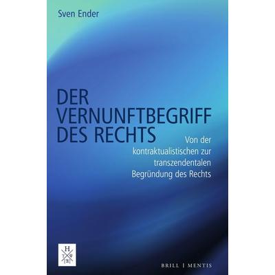 Der Vernunftbegriff des Rechts, Taschenbuch von Sven Ender, Brill | mentis, 978-3-95743-344-2