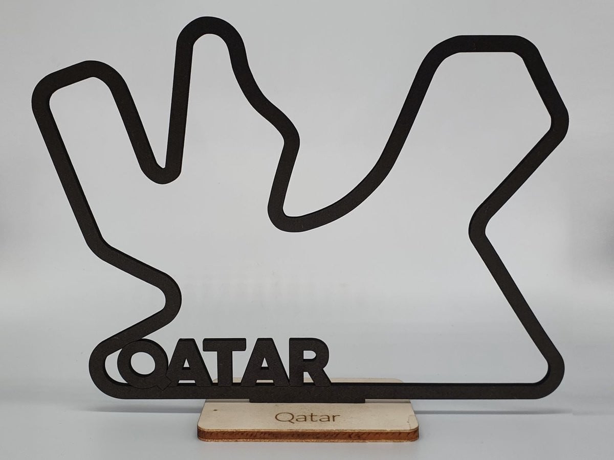 Formule 1 Circuit Qatar Tabletop voor volwassenen