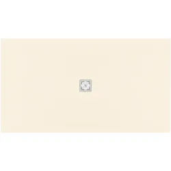 Ideal Standard Ultra Flat S+ Rechteck-Brausewanne 1800x1000x30mm, Ablauf zentriert, T5619FT, Farbe: Sandstein
